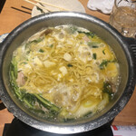 焼鳥とお茶漬け 風神 - 〆はラーメン