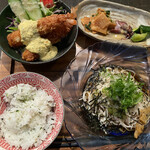 珈琲ゆず - ある日の日替わりランチ