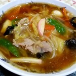 駒子の湯 - 五目あんかけラーメン