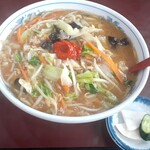 大蔵食堂 - から味噌ラーメン(850円也) 口コミでは人気らしい一品！