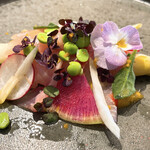 レストラン ラ・クール - 金目鯛のマリネ