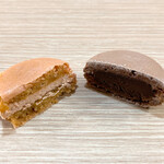 ラ カシェット - マカロン断面