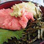 大八 - ランチの　ねぎトロ丼