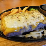 Cocos Hanamaki Hoshigaoka Ten - 大きなハンバーグ！