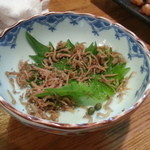 いも松 - 写真撮る前に食べられてしまったちりめん山椒じゃこ＾＾；