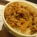 すき家 - 牛丼ミニ