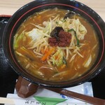 お食事処 蓬莱島 - 辛味噌ラーメン（￥850）