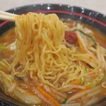 お食事処 蓬莱島 - 普通の中華麺です