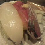 与五郎寿司 - イカ、鯵