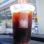 ミニストップ - アイスコーヒーレギュラーサイズ150円