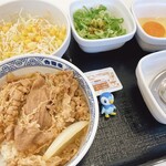 吉野家 - ポケ盛牛丼セット ねぎ玉子トッピング