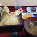 塩釜あがらいん - 平日天重680円→食べログクーポン640円(5%off)