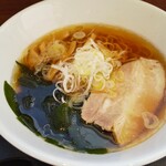 北上金ヶ崎パーキングエリア 上り - 醤油ラーメン@650円！