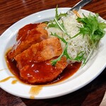 上海華龍 - 【2021.9.30(木)】本日のランチ②(担々麺＋カツカレー丼)1,000円のカツカレー丼