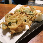 赤津加 - 帆立かき揚げ