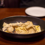 トラットリア コルディアーレ - 2021.10 トリュフのクリームパスタ（3,000円）