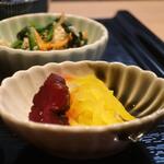 鉄板焼 MIKASAGI - しば漬けと刻みたくあん