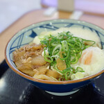 丸亀製麺 - 秋の限定うどん 牛とろ玉うどん☆