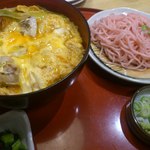 Washoku Mendokoro Sagami Ena Ten - 桜そばと名古屋コーチン丼