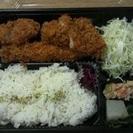 Tonkatsu Shinjuku Saboten Asakusa Rox Mae Ten - ミックスカツ弁当