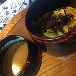 花背そば 花竹庵 - 胡麻そば