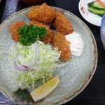 盛印盛岡青果食堂 - カキフライ500円