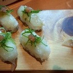 彦八 - 河豚のにぎり