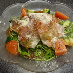 一品香 - 生ハムサラダ　860円