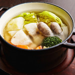 Roppakuya KADO - 食材の良さが際立つ一品『京もち豚とたっぷり野菜NABE』