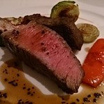 カンブーザ - 山形牛　ランプ肉の炭火焼き　トリュフソース