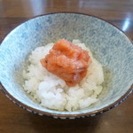 むかい - 2014.05 明くいいかをご飯に乗せて朝ごはん♪