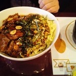 火鉢 - モモステーキ丼