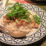 トゥクトゥク - カオマンガイ(茹で鶏ごはん)