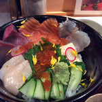 Shita ni Orei wo Iwasetai Ran - １）海鮮丼