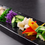 계절 나물 모듬