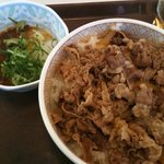 すき家 - おろしポン酢牛丼　380円