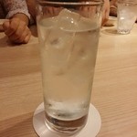 全席個室 鮮や一夜 - 140815一刻者水割り