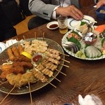 晩や食堂 - 串＆刺身