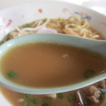 ラーメン　○天 - 徳島らーめん　スープ