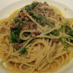 ディリット - 野生のルッコラとボロネーゼソース