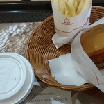 モスバーガー - モスバーガー　スープポテトSセット　７００円