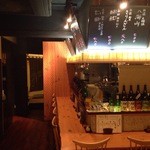 소바 하세가와 - 奥に個室があります。