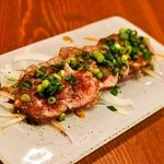 ピッツェリア ダ タサキ - 2015.2 星空の黒牛 イチボのタタキ（700円）