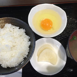 まどか村 - たまごかけごはん定食350円