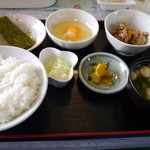 宮古 - 納豆定食（３５０円）