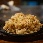 ステーキ屋ひろ - ガーリックライス