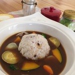 cafeくるり - 料理写真:野菜たっぷりカレー