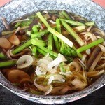 芭蕉茶屋 - 山菜そば￥700