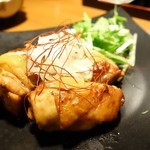 居酒屋 笑園～EDEN～ - 2014年7月　香ばしく焼き上げた鶏もも肉の柚子胡椒焼き【560円】