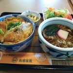 南部家敷 - とりカツ丼セット\860